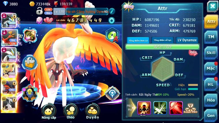 Mã : #TTS6706 - S1061 - V14 - BXH : 3LC - 2K8 Sách Black & White & Ho-oh CHD Vua Kiếm Bc Yvetal Bc Suicun Dnm
