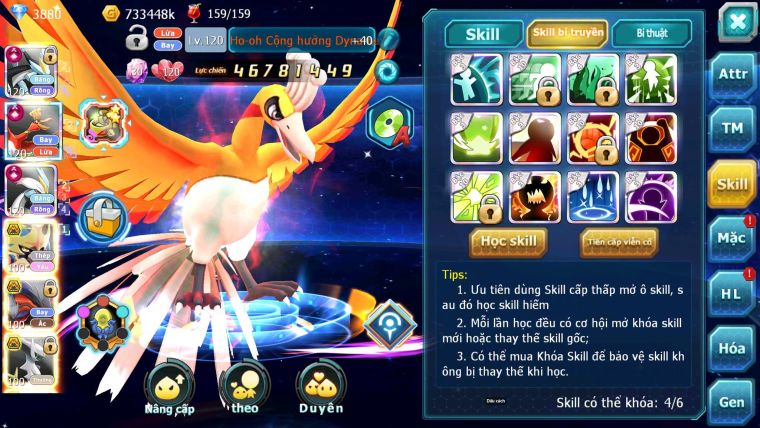Mã : #TTS6706 - S1061 - V14 - BXH : 3LC - 2K8 Sách Black & White & Ho-oh CHD Vua Kiếm Bc Yvetal Bc Suicun Dnm