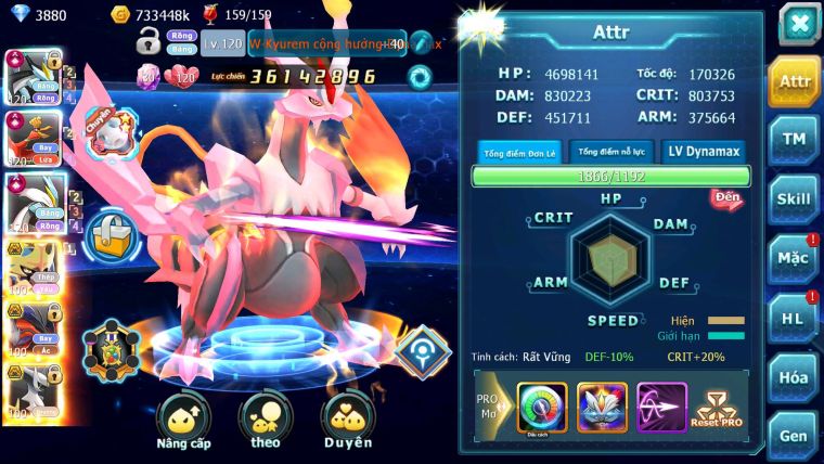 Mã : #TTS6706 - S1061 - V14 - BXH : 3LC - 2K8 Sách Black & White & Ho-oh CHD Vua Kiếm Bc Yvetal Bc Suicun Dnm