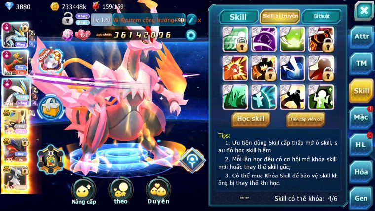 Mã : #TTS6706 - S1061 - V14 - BXH : 3LC - 2K8 Sách Black & White & Ho-oh CHD Vua Kiếm Bc Yvetal Bc Suicun Dnm