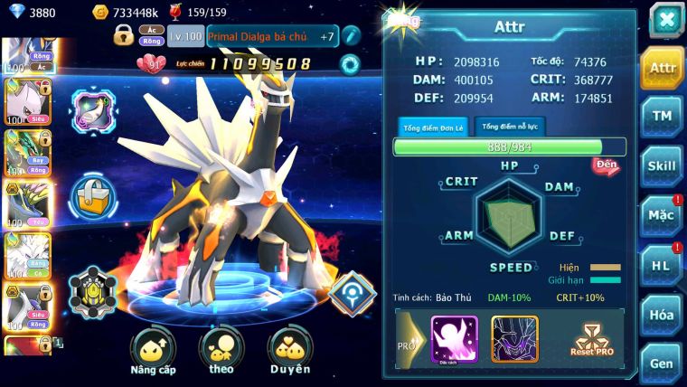 Mã : #TTS6706 - S1061 - V14 - BXH : 3LC - 2K8 Sách Black & White & Ho-oh CHD Vua Kiếm Bc Yvetal Bc Suicun Dnm