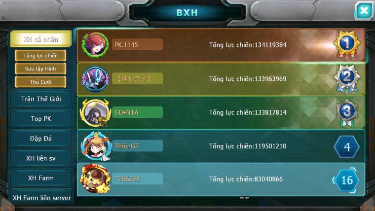 Mã : #TTS6722 - S1155 - BXH : 12 - 15K8 Kc Ho-oh CHD Palkia & Yvetal CH Black Cặp Cá Bc Nhiều Pet HT