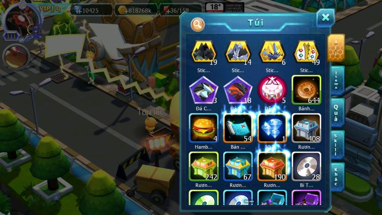 Mã : #TTS6727 - S1458 - V14 - BXH : 50 - Cưỡi Pikachu Palkia CH Zflare Bá chủ Z100 Bc Diancie Bc Dnm Nhiều Pet HT
