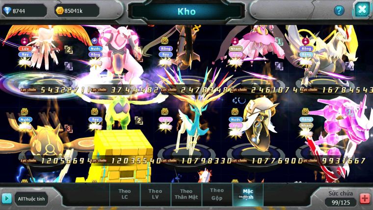 Mã : #TTS6741 - S890 - V13 - BXH : 10 - 1K2 Sách - Ho-oh & Diancie CHD Palkia CH Rayquaza Bc Nhiều Pet BC