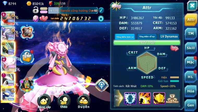 Mã : #TTS6741 - S890 - V13 - BXH : 10 - 1K2 Sách - Ho-oh & Diancie CHD Palkia CH Rayquaza Bc Nhiều Pet BC