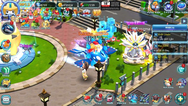 Mã : #TTS6741 - S890 - V13 - BXH : 10 - 1K2 Sách - Ho-oh & Diancie CHD Palkia CH Rayquaza Bc Nhiều Pet BC