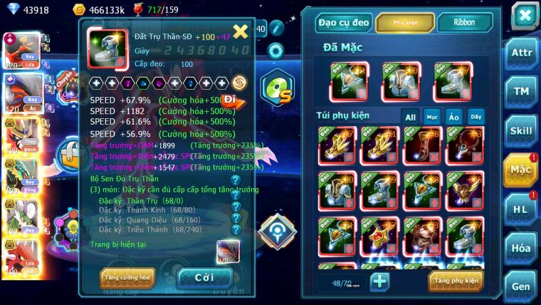 Mã : #TTS6739 - S1275 - V15 - 800 Sách - BXH : 8 - Ho-oh CHD Yvetal CH Vua Khiên Bc Rayquaza Bc Thần gió Bc Nhiều Pet HT