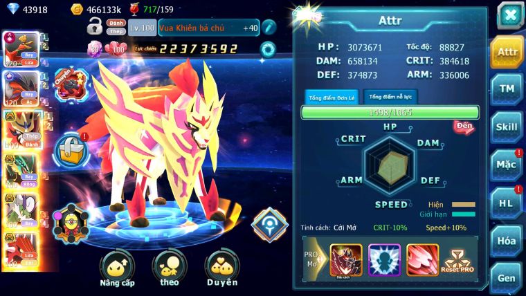 Mã : #TTS6739 - S1275 - V15 - 800 Sách - BXH : 8 - Ho-oh CHD Yvetal CH Vua Khiên Bc Rayquaza Bc Thần gió Bc Nhiều Pet HT