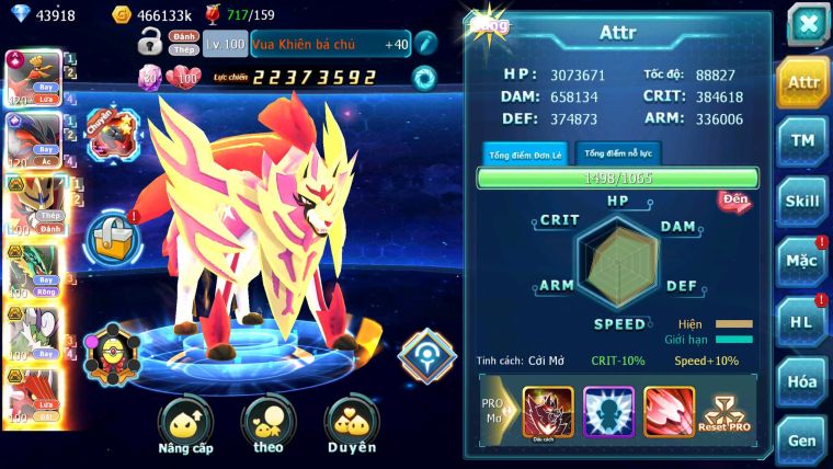 Mã : #TTS6739 - S1275 - V15 - 800 Sách - BXH : 8 - Ho-oh CHD Yvetal CH Vua Khiên Bc Rayquaza Bc Thần gió Bc Nhiều Pet HT
