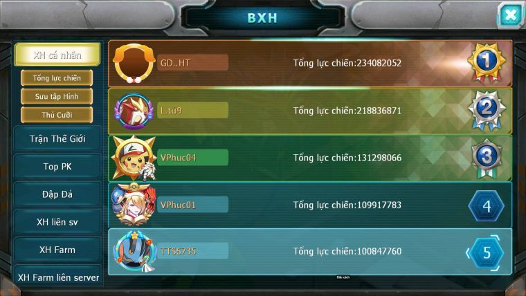 Mã : #TTS6735 - S905 - V13 - Ho-oh &Diancie CHD Palkia & Yvetal CH Nhiều Pet HT Bc