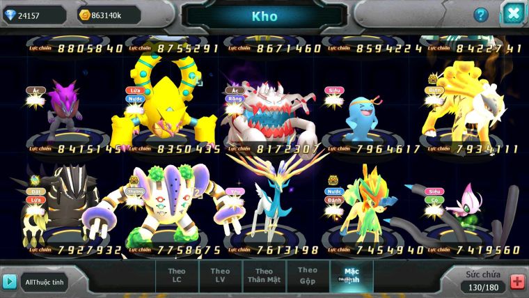 Mã : #TTS6748 - S189 - V14 - 24K KC - BXH:26 - Hoopa Bá Chủ Ho-h Dnm Ray bc Unvoa WB Bc Nhiều Pet HT