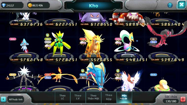Mã : #TTS6748 - S189 - V14 - 24K KC - BXH:26 - Hoopa Bá Chủ Ho-h Dnm Ray bc Unvoa WB Bc Nhiều Pet HT
