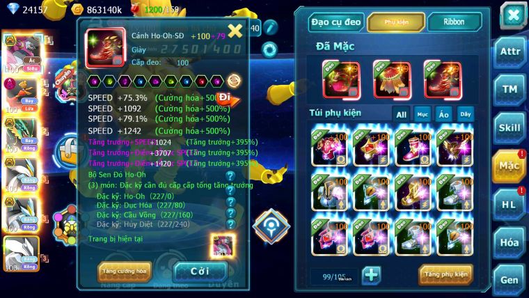 Mã : #TTS6748 - S189 - V14 - 24K KC - BXH:26 - Hoopa Bá Chủ Ho-h Dnm Ray bc Unvoa WB Bc Nhiều Pet HT