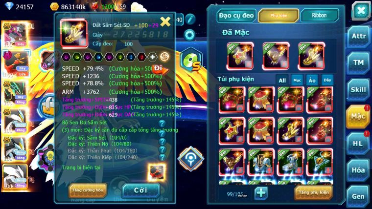 Mã : #TTS6748 - S189 - V14 - 24K KC - BXH:26 - Hoopa Bá Chủ Ho-h Dnm Ray bc Unvoa WB Bc Nhiều Pet HT