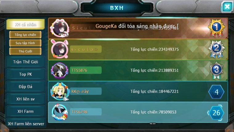 Mã : #TTS6748 - S189 - V14 - 24K KC - BXH:26 - Hoopa Bá Chủ Ho-h Dnm Ray bc Unvoa WB Bc Nhiều Pet HT