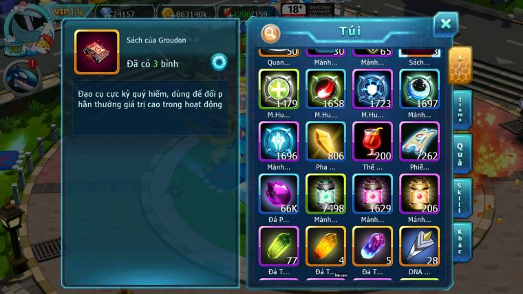 Mã : #TTS6748 - S189 - V14 - 24K KC - BXH:26 - Hoopa Bá Chủ Ho-h Dnm Ray bc Unvoa WB Bc Nhiều Pet HT