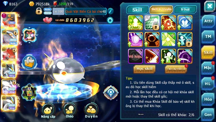 Mã : #TTS6747 - S1292 - V8 - BXH : 49 - Ho-oh Dnm Qvbc bc Qvld Bc Groudon Bc Unvoa WB Bc