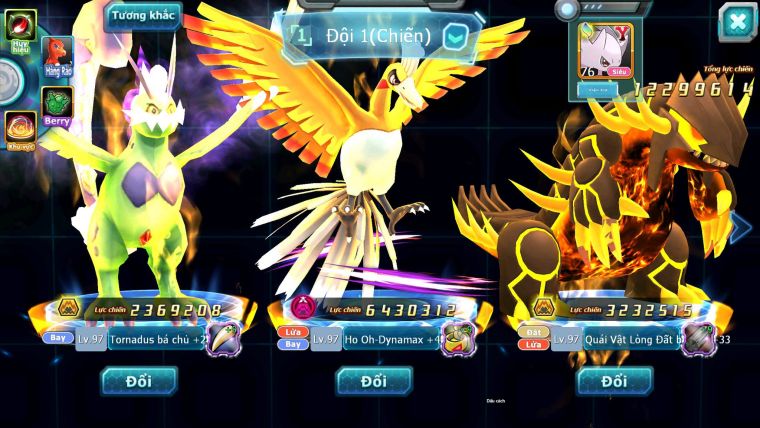 Mã : #TTS6743 - S1660 - V8 - Ho-oh Dnm Qvld Bc Thần Gio bc Unvoa Yvetal Nhiều Pet HT