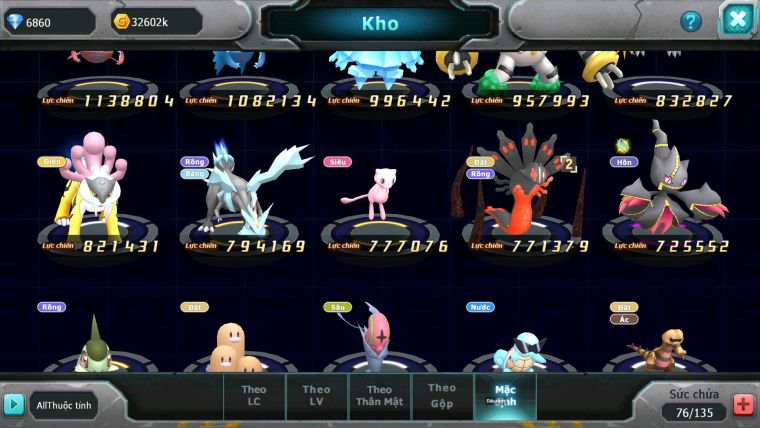 Mã : #TTS6757 - S1823 -V10 - Giratin Bc Ho-oh Bc Diancie Bc Tapu Fini Bc