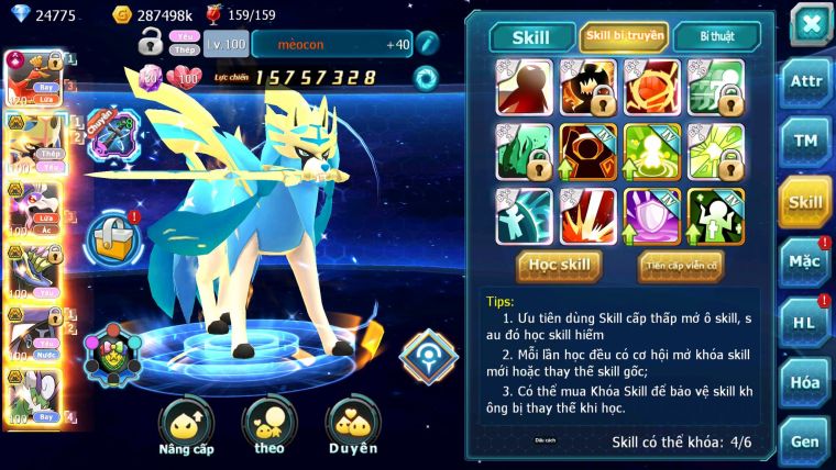 Mã : #TTS6752 - S1560 - V15 - 24K KC - 2K3 Sách - Ho-oh CHD Vua Kiếm Bc Drak ho-oh Bc Nhiều Pet HT