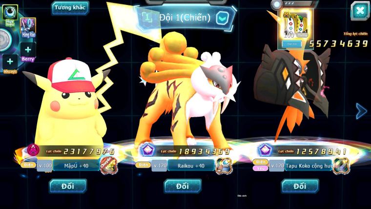 Mã : #TTS6751 - S916 - V12 - 16K KC - BXH : 27 - 2K Sách - Pikachu Dnm Ray Bc Tapu Koko Raikou CH Qúa êm