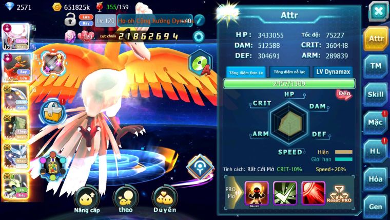 Mã : #TTS6772 - S1368 - V14 - BXH: 50 - Diancie &Ho-oh CHD Qvbc Bc Sakataka Bc Thần Gio bc Rắn Băng Bc