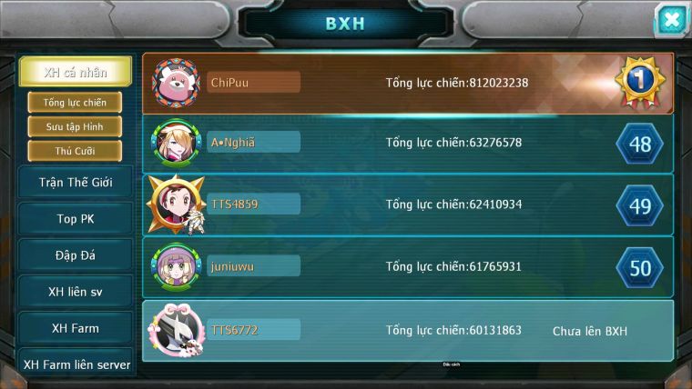 Mã : #TTS6772 - S1368 - V14 - BXH: 50 - Diancie &Ho-oh CHD Qvbc Bc Sakataka Bc Thần Gio bc Rắn Băng Bc