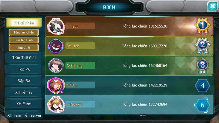 Mã : #TTS6770 - S1123 - BXH : 5  - V17 - Vua kiếm Khiên Dynamax Ho-oh CHD Yvetal Bc Arc Thép Dnm Unvoa Bc WB Dnm Metal Bc