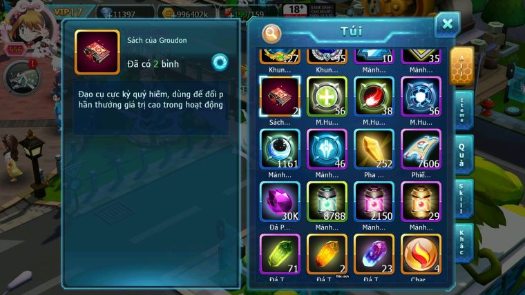 Mã : #TTS6770 - S1123 - BXH : 5  - V17 - Vua kiếm Khiên Dynamax Ho-oh CHD Yvetal Bc Arc Thép Dnm Unvoa Bc WB Dnm Metal Bc