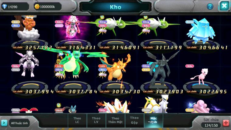Mã : #TTS6767 - S1596 - V13 - BXH : 41 - 14K KC - Ho-oh CHD Diancie Dnm Unvoa  Thần gio Bc Sakataka Bc Rắn Băng Bc