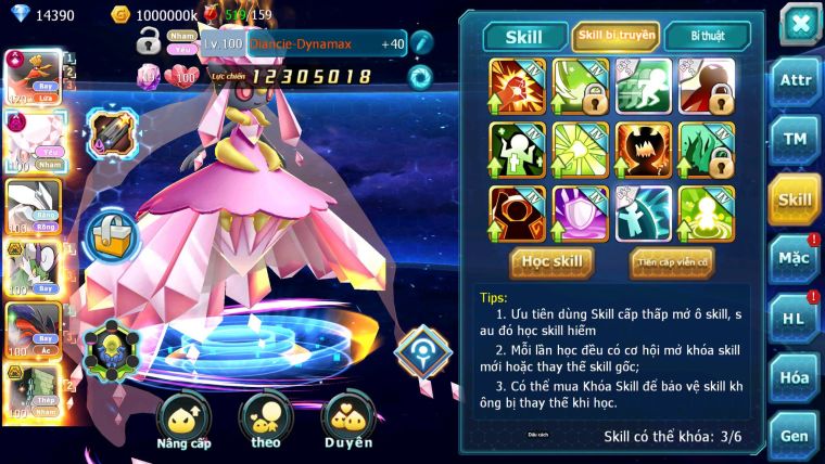 Mã : #TTS6767 - S1596 - V13 - BXH : 41 - 14K KC - Ho-oh CHD Diancie Dnm Unvoa  Thần gio Bc Sakataka Bc Rắn Băng Bc