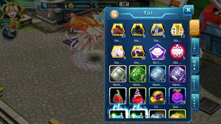 Mã : #TTS6767 - S1596 - V13 - BXH : 41 - 14K KC - Ho-oh CHD Diancie Dnm Unvoa  Thần gio Bc Sakataka Bc Rắn Băng Bc