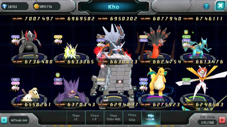 Mã : #TTS6774 - S979 - V19 - BXH : 2 ALL - Black & White & Ho-oh CHD Vua Kiếm Metal Dnm Yvetal CH Khiên Bc Nhiều Pet Ht
