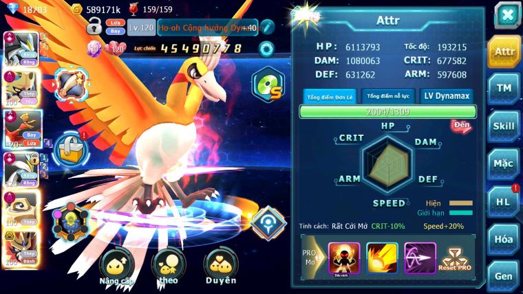 Mã : #TTS6774 - S979 - V19 - BXH : 2 ALL - Black & White & Ho-oh CHD Vua Kiếm Metal Dnm Yvetal CH Khiên Bc Nhiều Pet Ht