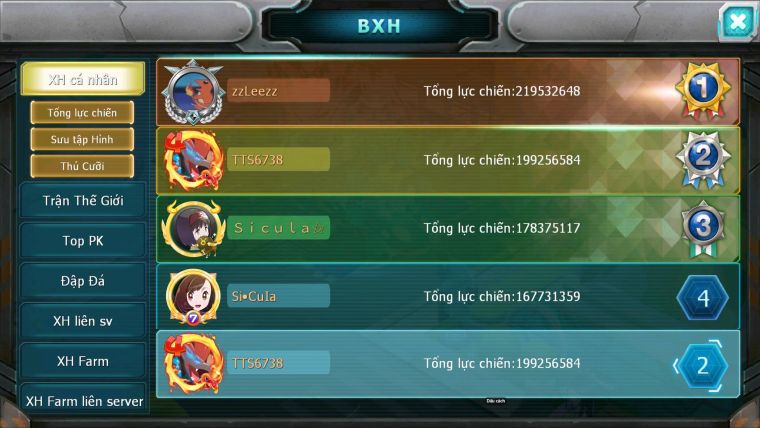 Mã : #TTS6774 - S979 - V19 - BXH : 2 ALL - Black & White & Ho-oh CHD Vua Kiếm Metal Dnm Yvetal CH Khiên Bc Nhiều Pet Ht