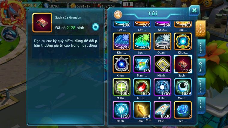Mã : #TTS6774 - S979 - V19 - BXH : 2 ALL - Black & White & Ho-oh CHD Vua Kiếm Metal Dnm Yvetal CH Khiên Bc Nhiều Pet Ht