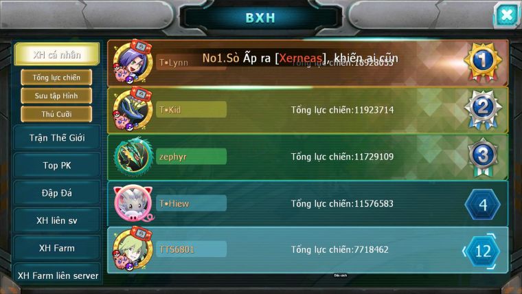 Mã : #TTS6801 - S1878 - V12 - BXH : 12 - 430 Sách - Ho-oh Dnm Thần Gio Bc Yvetal nhiều Pet HT
