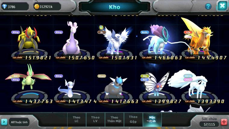 Mã : #TTS6808 - S1783 - V10 - 500 Sách - Tapu Bulu Dnm Xerm Bá Chủ Celebi raikou zflare mes lugia