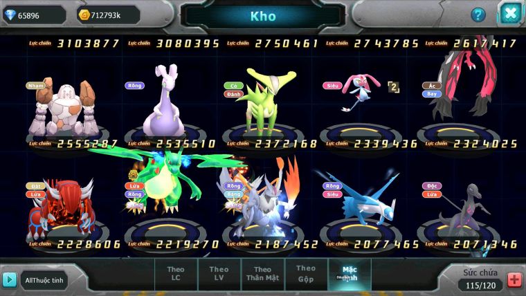 Mã : #TTS6816 - S777 - V1 - SIÊU TÍCH TÀI NGUYÊN - 65K8 KC - 5K Sách - Suicun Đủ mảnh Dnm CH Và 1 Số Pet Ht