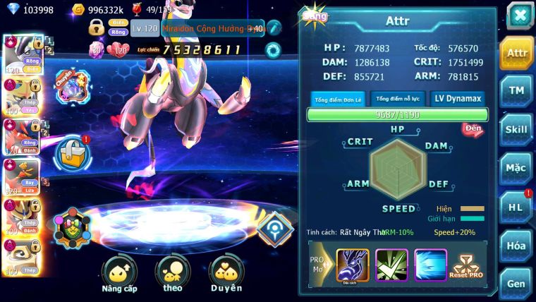 Mã : #TTS6821 - S1550 - TOP2-3C - V20 - 103K KC - 10K Sách - Miraidon & Koraidon & Ho-oh CHD Kiếm Khiên Metal Dnm Eternatus Cặp Z100 Bá Chủ