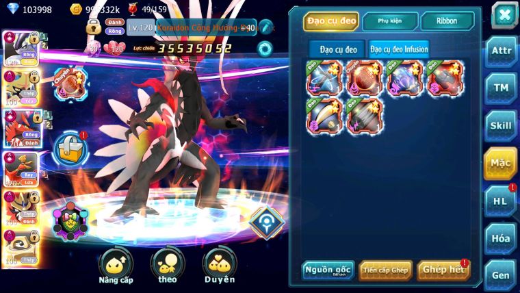 Mã : #TTS6821 - S1550 - TOP2-3C - V20 - 103K KC - 10K Sách - Miraidon & Koraidon & Ho-oh CHD Kiếm Khiên Metal Dnm Eternatus Cặp Z100 Bá Chủ