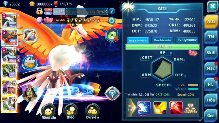 Mã : #TTS6842 - S1165 - BXH : 9 - 3K5  Sách - WB - HO-OH Ray Drak ho-oh Yvetal Bc Btaa Bc Nhiều Pet Ht