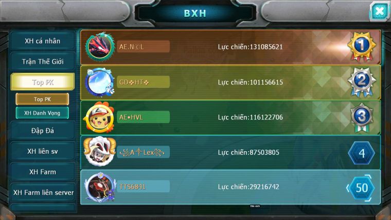 Mã : #TTS6841 - S1458 - BXH : 50 - V14 - Palkia CH Cặp Z Bc Diancie Dnm Groudon Bc Cặp Lati Bc