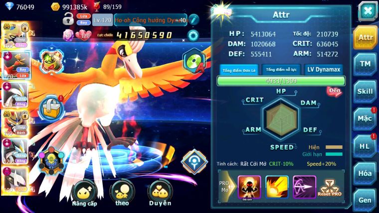 Mã : #TTS6840 - S944 - BXH: 7 - V16 - 1K Sách  - Vua Kiếm Khiên Ho-oh WB CHD Sáng Thế Dnm Nhiều Pet Huyền thoại