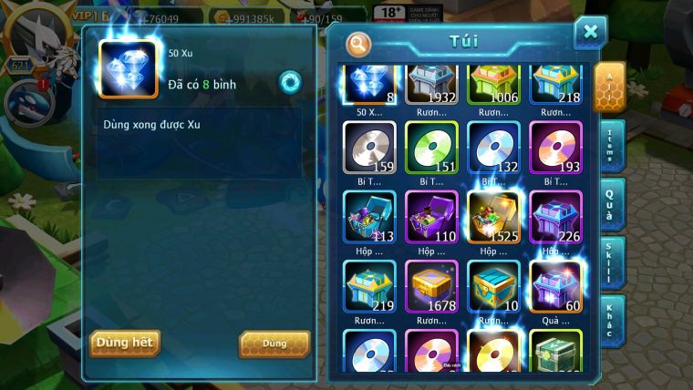 Mã : #TTS6840 - S944 - BXH: 7 - V16 - 1K Sách  - Vua Kiếm Khiên Ho-oh WB CHD Sáng Thế Dnm Nhiều Pet Huyền thoại