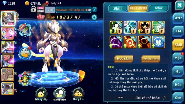 Mã : #TTS6837 - S1912 - V10 - 2K1 Sách - Mew giáp Bc Mes Lati lugia thần gió