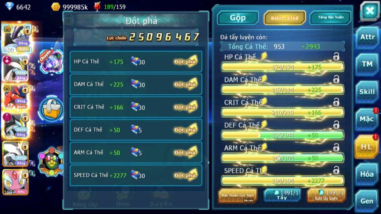 Mã : #TTS6836 - S1731 - BXH : 5 - 1K7 Sách - V15 - 146M CH  Miradon & Koraidon Bc White CHD Black Dnm Unvoa Nhiều Pet HT