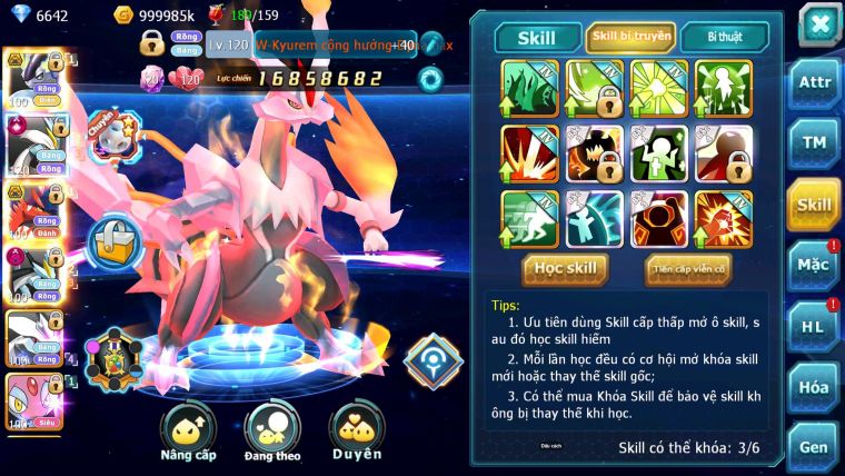 Mã : #TTS6836 - S1731 - BXH : 5 - 1K7 Sách - V15 - 146M CH  Miradon & Koraidon Bc White CHD Black Dnm Unvoa Nhiều Pet HT