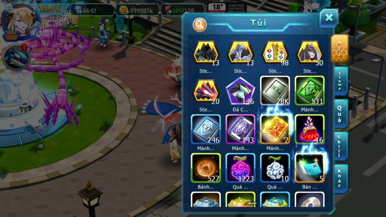 Mã : #TTS6836 - S1731 - BXH : 5 - 1K7 Sách - V15 - 146M CH  Miradon & Koraidon Bc White CHD Black Dnm Unvoa Nhiều Pet HT