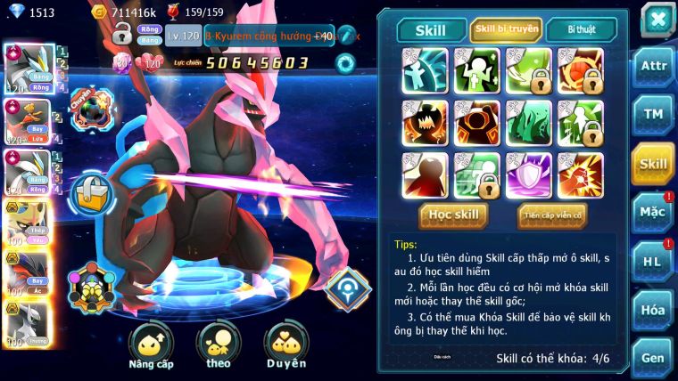 Mã : #TTS6855 - S1061 - BXH : 3 - V14 - 2K8 Sách - Black White Ho-oh CHD Vua Kiếm Bc Yvetal thần gió bc